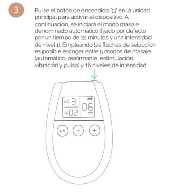 Elettrostimolatore U-Tonic per Muscoli e Pelle Sgombrate in Casa